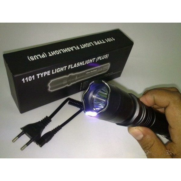 Фенер с LED светлина и електрошок Type 1101 Plus FL78 9