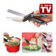 Ножица 2 в 1 за зеленчуци и месо Clever Cutter + дъска TV261 1