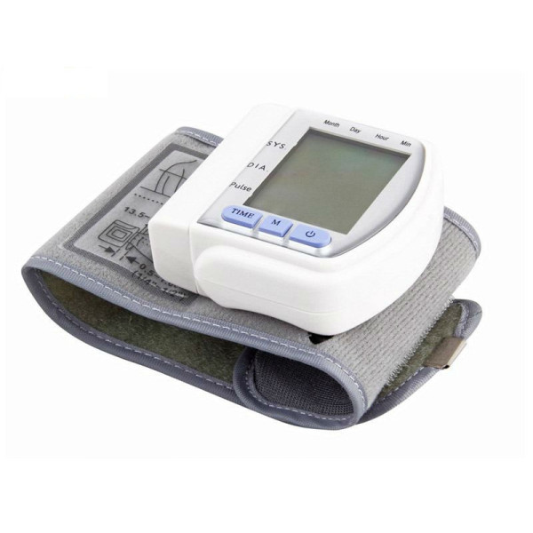 Апарат за измерване на кръвно налягане за китка с дигитален циферблат