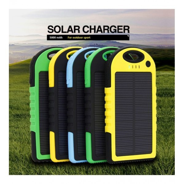Solar Charger Водоустойчиво соларно зарядно 5000mAH TV160 1