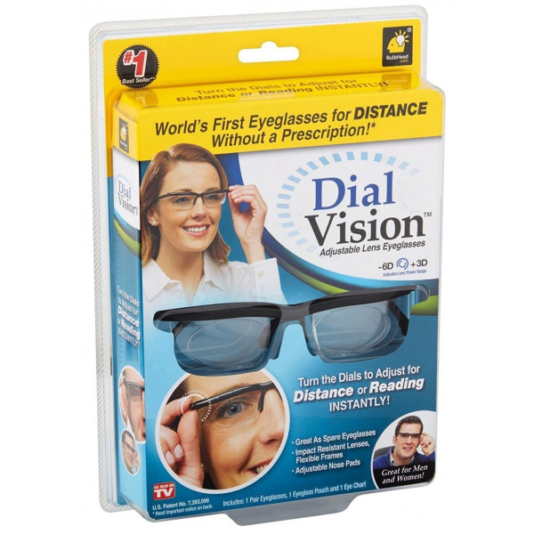 Универсални регулируеми диоптрични очила Dial Vision TV253