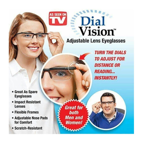 Универсални регулируеми диоптрични очила Dial Vision TV253