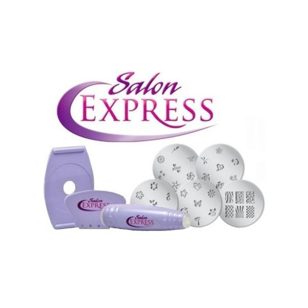 Комплект за маникюр Salon Express Nail Art Stamping Kit TV908