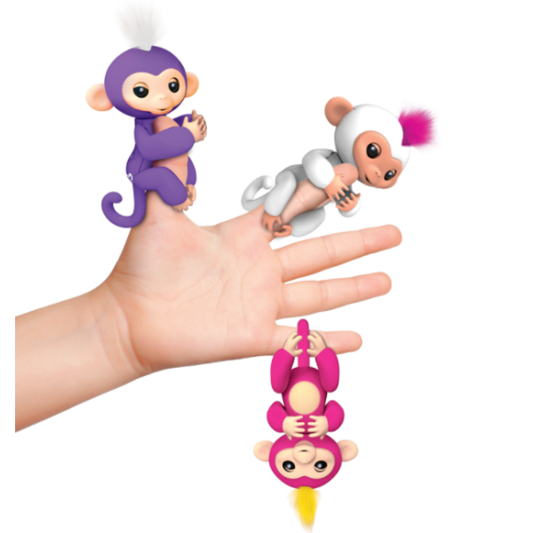 Интерактивна играчка маймунка Fingerlings 7