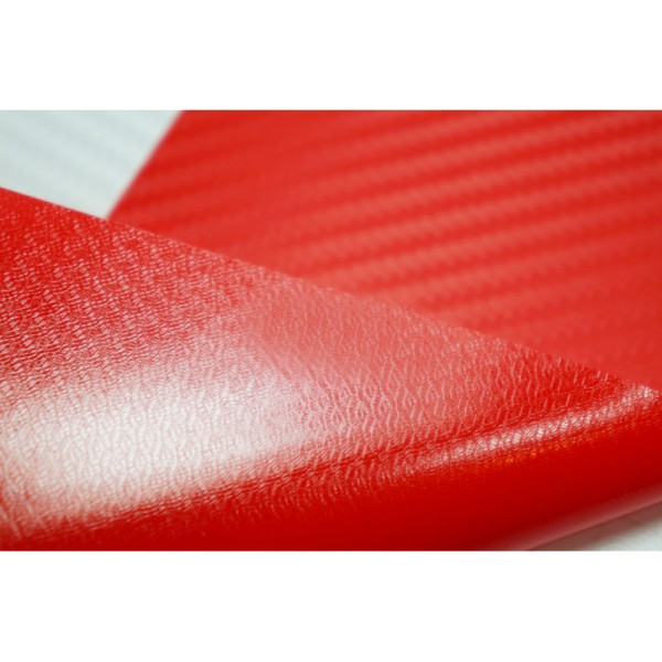 Фолио червен карбон, за всякакви повърхности с ширина 127 см. 2