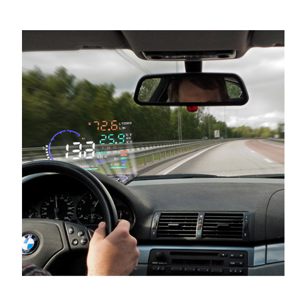 Проектор ХУД  за предното стъкло на автомобил Heads up display-HUD1