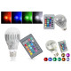 LED лампа с дистанционно управление - цветна 2