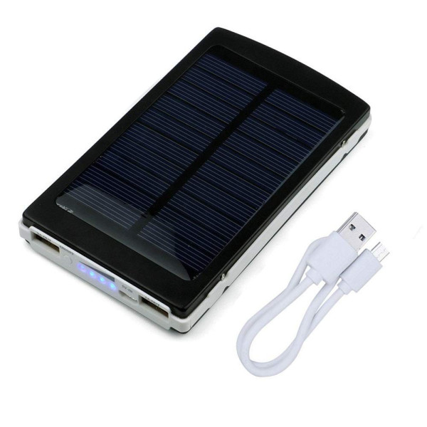 Соларна външна батерия с осветление 10000 mAh TV192