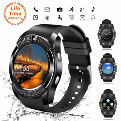 Смарт часовник Smart watch V8 с bluetooth, камера и SIM карта SMW46