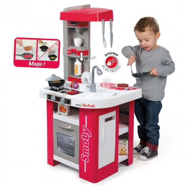Модерна и функционална детска кухня Smoby mini tefal 2