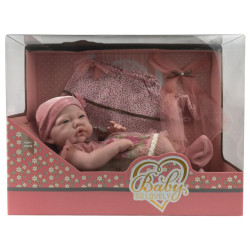 Детска кукла бебе в розово