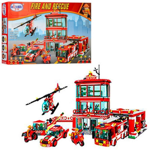 Детски конструктор Fire and Rescue 2