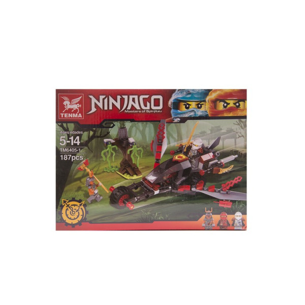 Детски конструктор Ninja – боен джет TM.6405-1