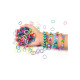 Комплект за цветни гривни ''Rainbow Rubber Bands'' TV579 5