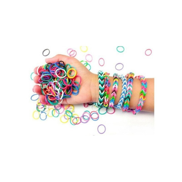 Комплект за цветни гривни ''Rainbow Rubber Bands'' TV579 5