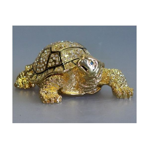Ювелирна кутия за бижута – златната костенурка 1