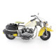 Декоративен мотоциклет с жълт цвят 2