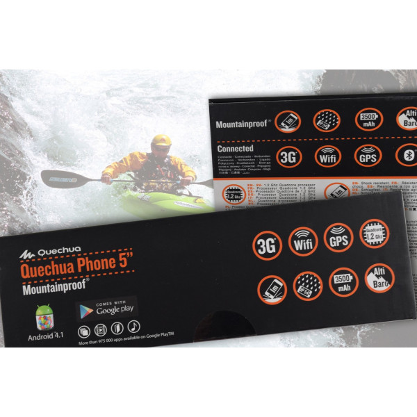 Quechua Phone Mountainproof - удароустойчив и водоустойчив телефон