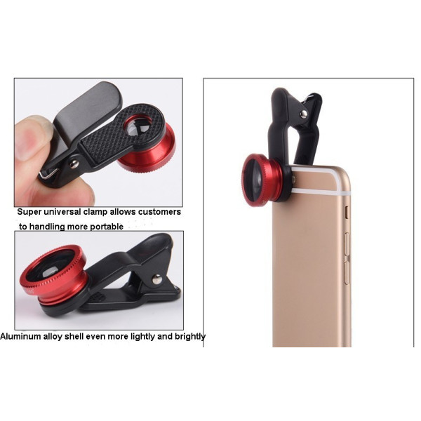 Универсален обектив за телефон -''Universal Clip Camera Mobile Phone Lens''