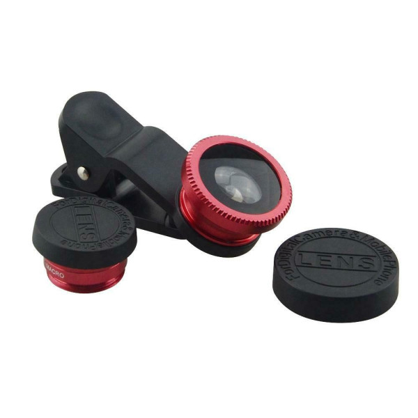 Универсален обектив за телефон -''Universal Clip Camera Mobile Phone Lens'' 12