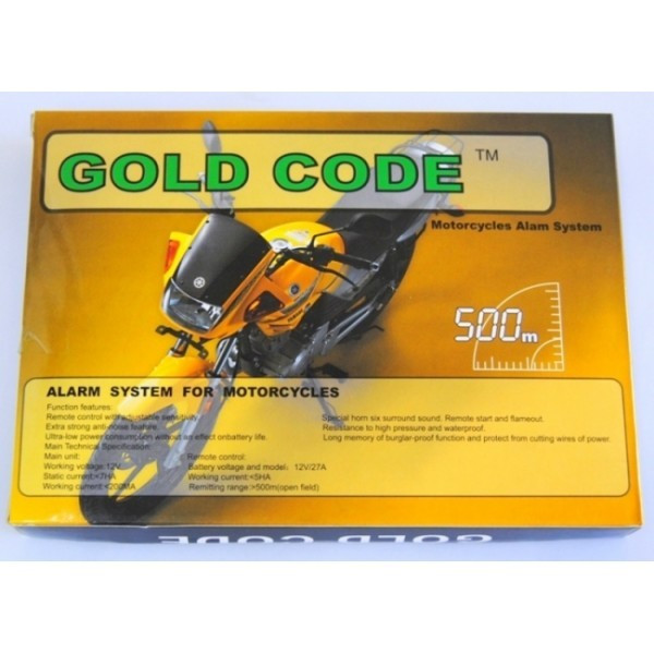 Сигнализация за мотопед -''Gold Code'' 3