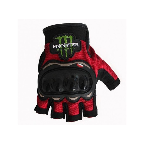 Моторни ръкавици – Монстър, червени 2