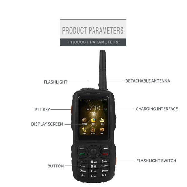Мобилен смартфон + уоки токи Zello модел А17 - A17 FON 1