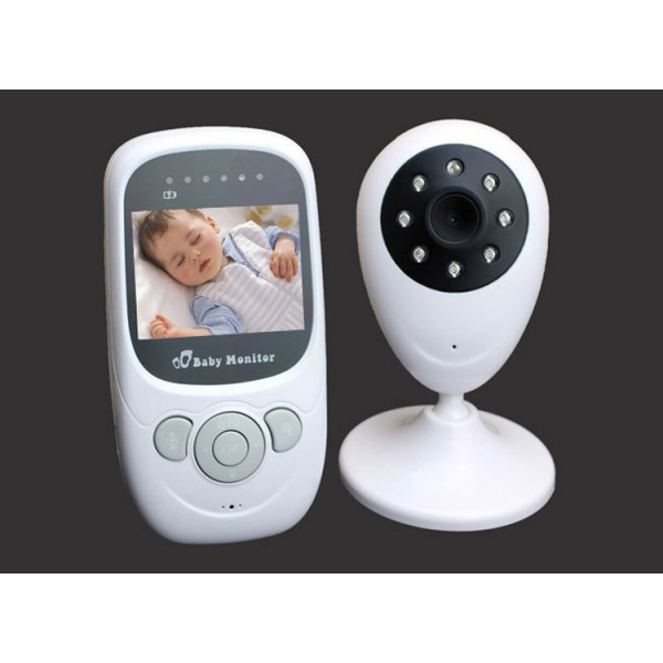 Безжичен бебе-фон VB880  с камера, монитор,  двупосочен гласов домофон IP25