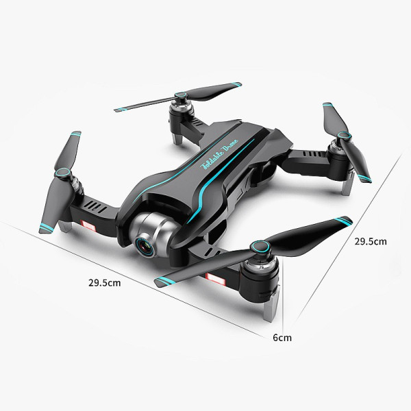 Сгъваем WiFi RC Quadcopter с двойна 4K камера, S17 DRON 4K
