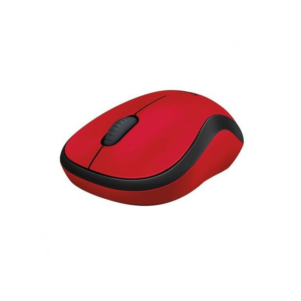 Безжична оптична мишка в червено 1