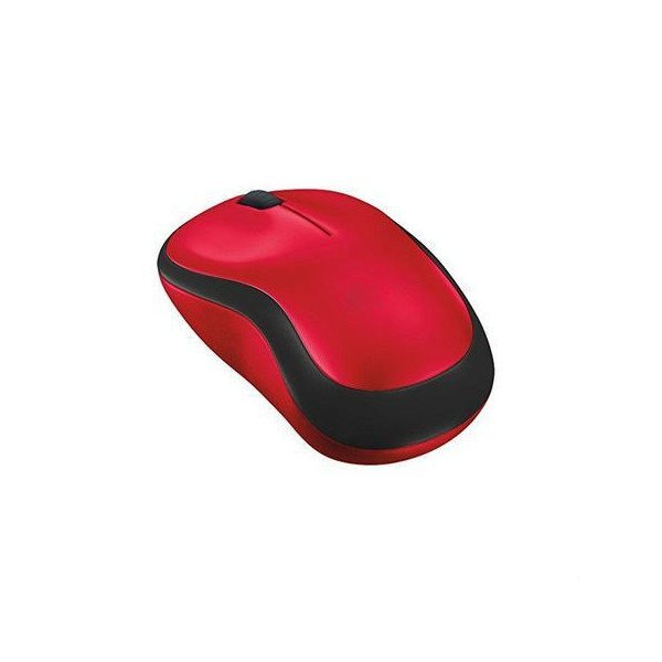 Безжична оптична мишка в червено