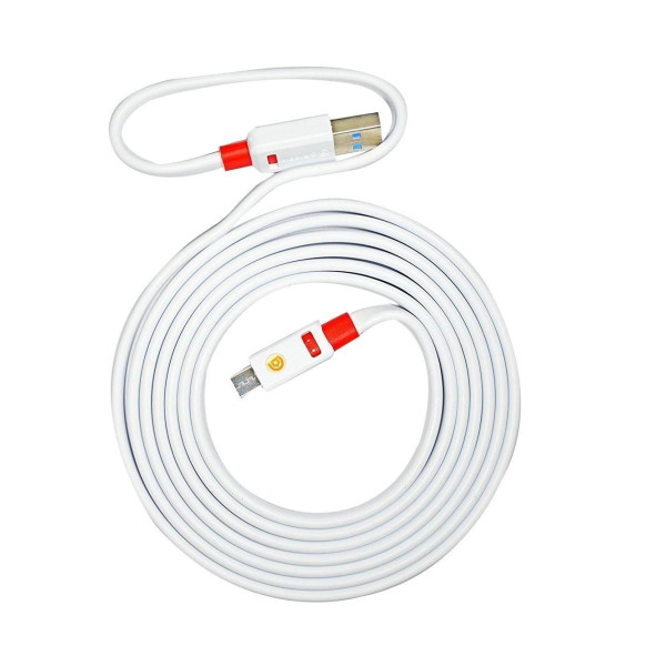USB плосък кабел 1 метър 3