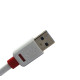 USB плосък кабел 1 метър 4