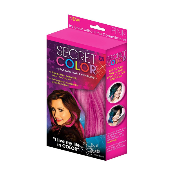 Цветни eкстеншъни за коса Secret сolor