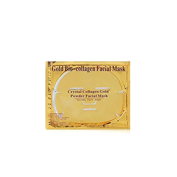 Златна маска за лице с био колаген 3