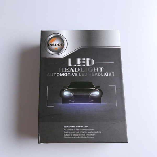 Комплект LED диодни крушки за фарове с трансформатор TACPRO 1