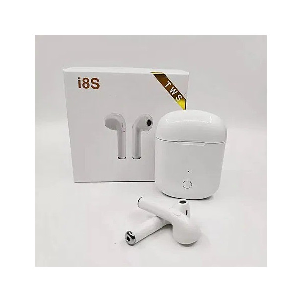 Безжични слушалки със зареждащ кейс i8S TWS