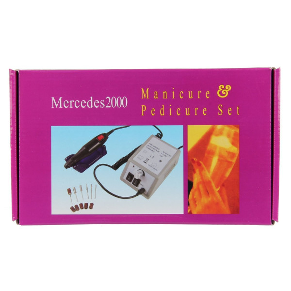 Професионален комплект за маникюр и педикюр Mercedes 2000 TV677