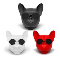 Безжична Bluetooth колонка French bulldog в три цвята 2