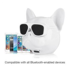 Безжична Bluetooth колонка French bulldog в три цвята 4