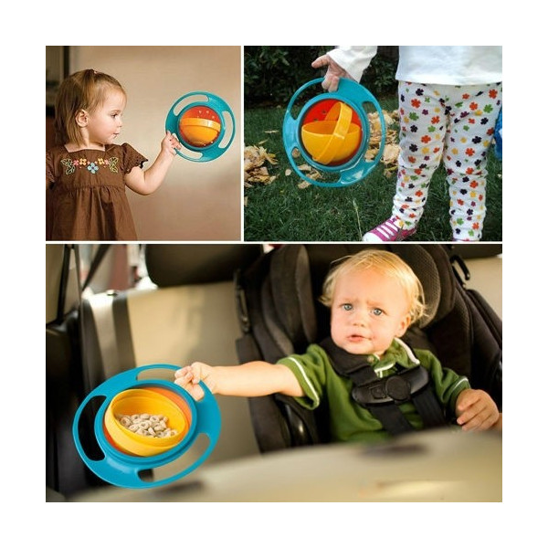 Детска купа за хранене въртяща се на 360 градуса TV971