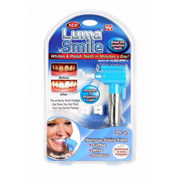 Система за премахване на петната и полиране на зъбите Luma Smile