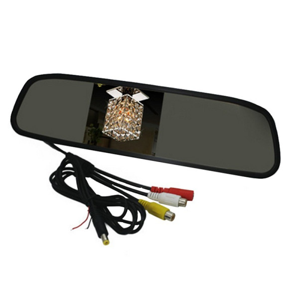 Bluetooth MP5 TF 4.3" TFT LCD Color Screen монитор за огледало на кола PK MIR-B 3