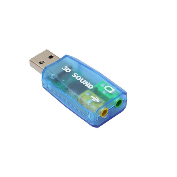 USB виртуален 5.1-канален звуков адаптер