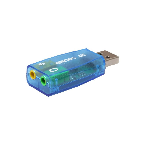 USB виртуален 5.1-канален звуков адаптер