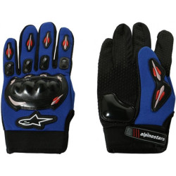 Ръкавици Alpinеstars с карбоново покритие, сини