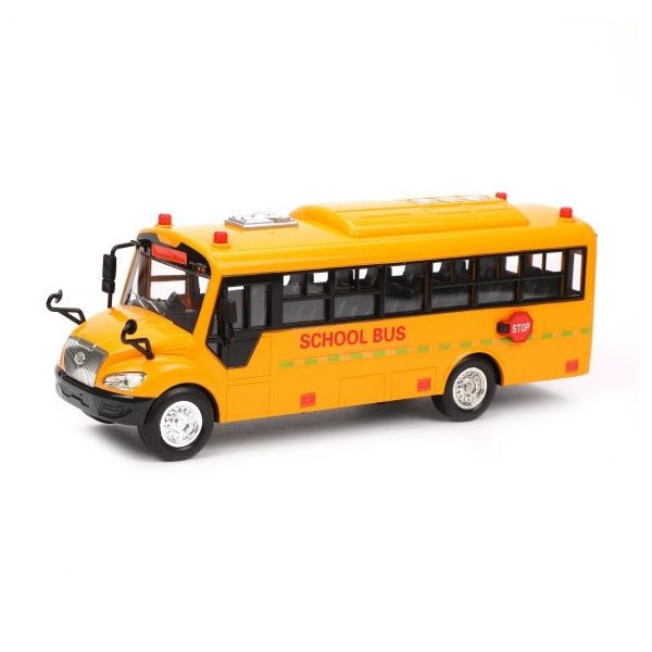 Жълт училищен автобус