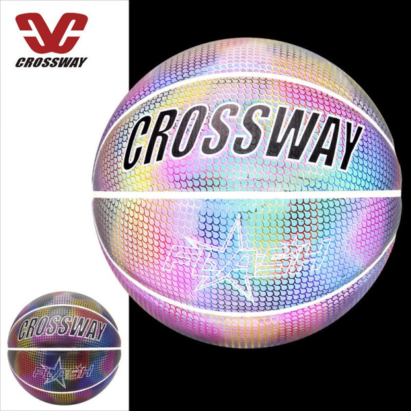 Баскетболна топка с холографна повърхност - размер 7 TV307