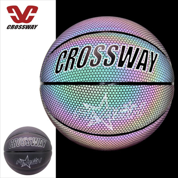 Баскетболна топка с холографна повърхност - размер 7 TV307 4