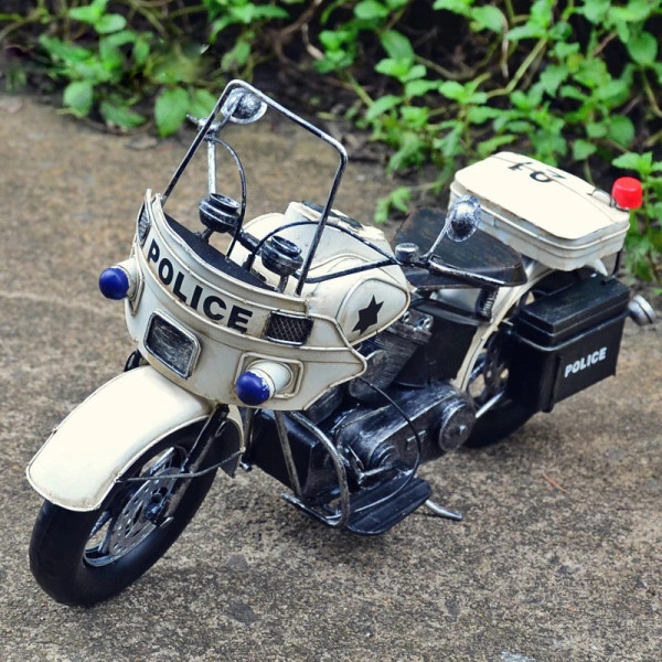 Декоративна мини-фигурка  полицейски мотоциклет 1
